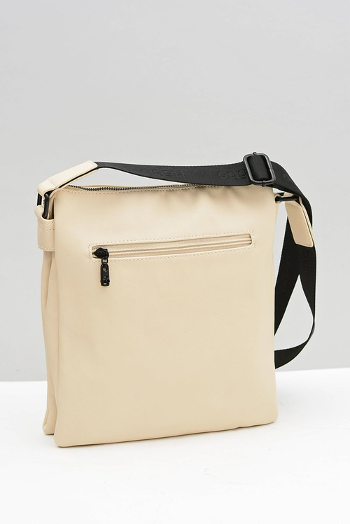 Жіноча сумка Letterman середнього розміру бежевого кольору Nobo