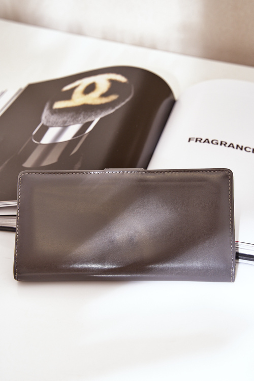 Жіночий Гаманець З Еко Шкіри Сірий Калінесса