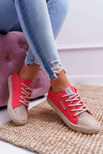 Кросівки жіночі Cross Jeans рожеві DD2R4096