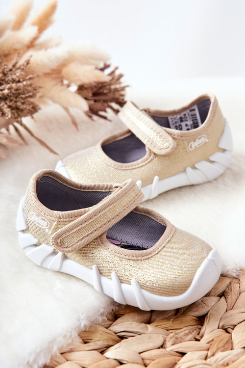 В'єтнамки Ballerinas Befado Shiny 109P224 Gold