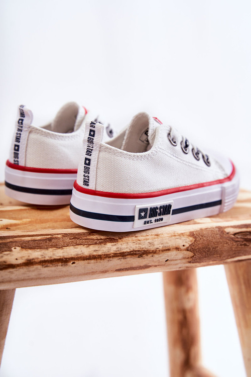 Кросівки дитячі тканинні BIG STAR KK374068 Білі