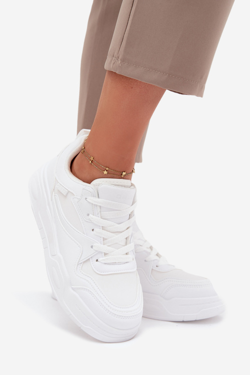 Кросівки Жіночі На Платформі Big Star SS274590 HI-POLY SYSTEM Білі