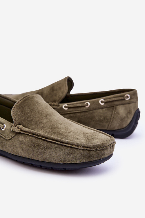 Чоловічі замшеві лофери Green Rayan