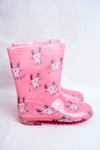 Дитячі гумові чоботи-калоші Pink Rabbit