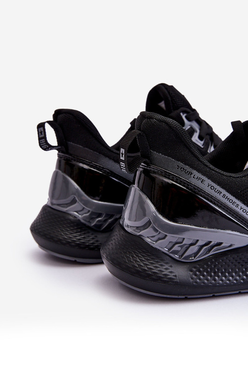 Чоловічі зручні кросівки Memory Foam Big Star LL174103 Чорні