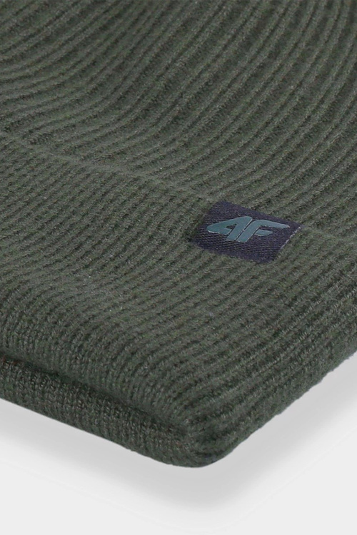 Чоловіча зимова шапка 4F 4FAW23ACAPM309-43S хакі