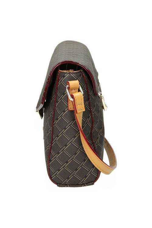 Коричнева жіноча сумочка Letter Bag NBAG-F2300-C017