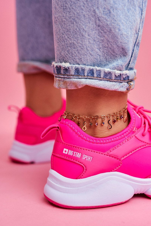 Жіноче спортивне взуття Memory Foam Big Star FF274931 Рожевий