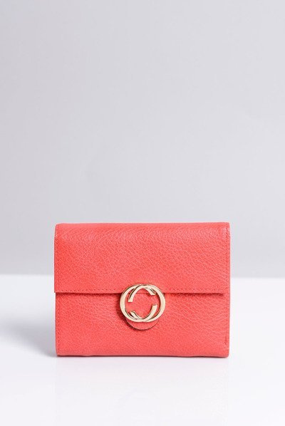 Маленький жіночий червоний гаманець
