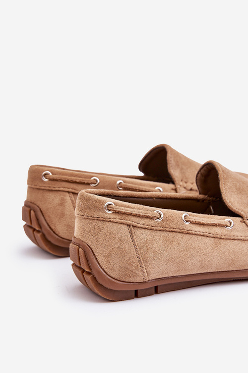 Чоловічі замшеві лофери коричневого кольору Rayan