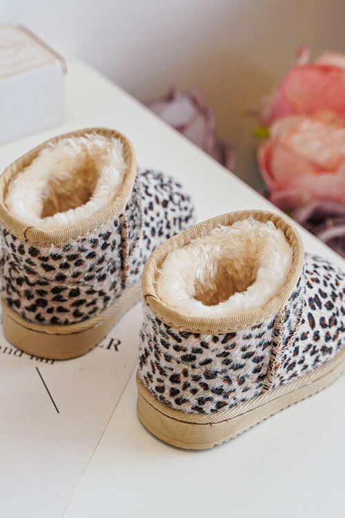 Дитячі снігові черевики на підкладці, бежевий Gooby