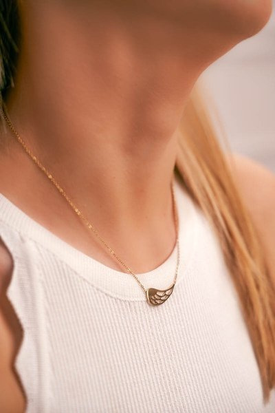 Жіноче золоте намисто ланцюжок Wing Rebecca