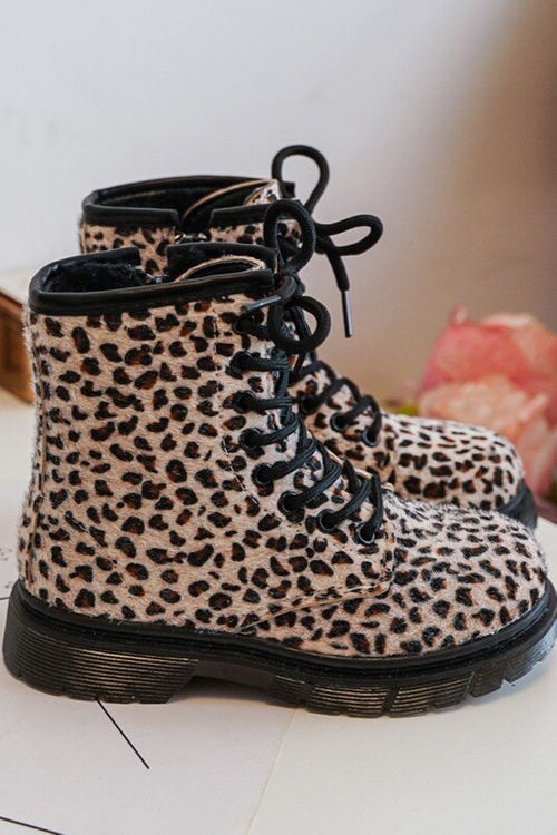 Чоботи дитячі утеплені на блискавці бежеві Goopy