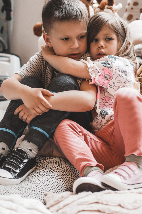 Дитячі кросівки на липучці Bernie рожеві