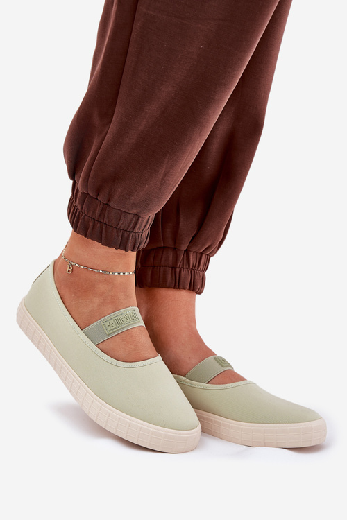 Жіночі Кросівки Big Star NN274604 Світло-зелені