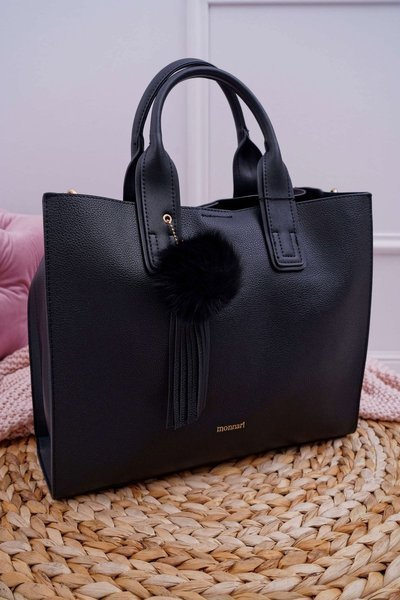 Жіноча ділова сумочка Monnari Black BAGA360-020