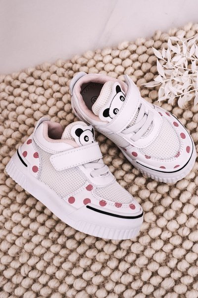 Дитяче спортивне взуття з Panda White Pink Chico