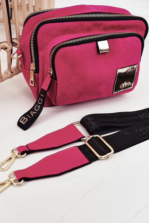 Жіноча сумка-багажник LAURA BIAGGI Рожева