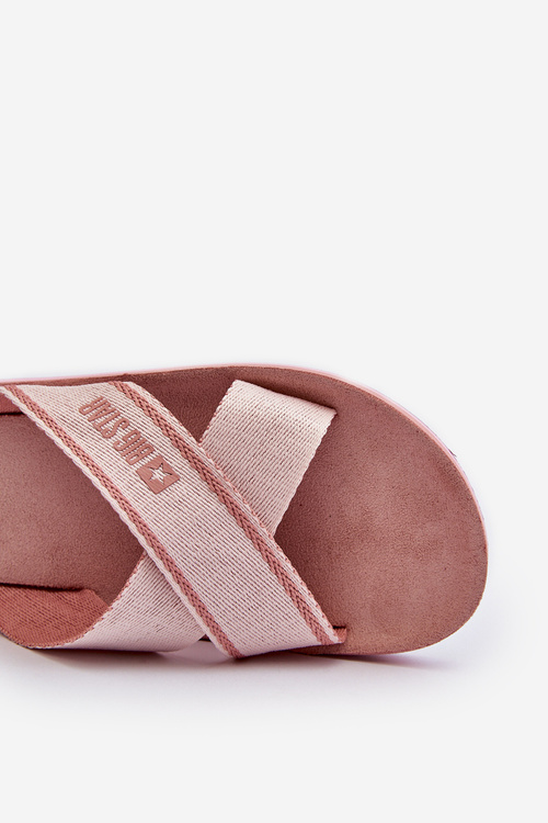 Жіночі шльопанці Big Star NN274A058 Рожеві