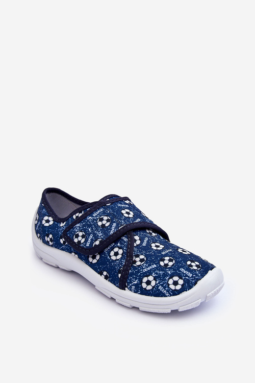 Тапочки для хлопчика М'ячі Befado 974Y509 Сині