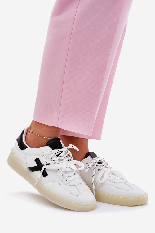 Низьке Жіноче Спортивне Взуття Білі Zelevelis