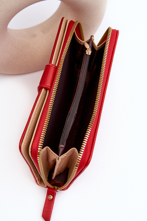 Великий жіночий гаманець Red Sopheia