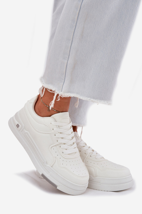 Низькі Жіночі Кросівки Big Star RR274A310 HI-POLY SYSTEM Білі