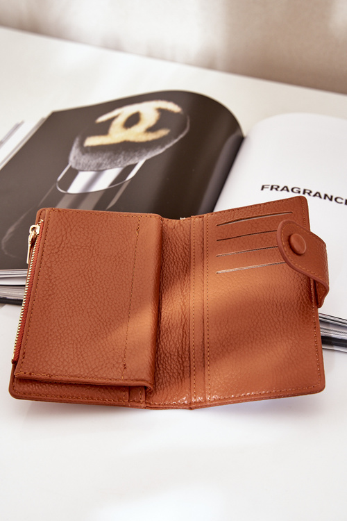 Жіночий Гаманець З Еко Шкіри Коричневий Isamille