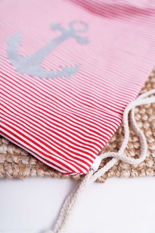 Жіноча темно-синя сумочка Червона пляжна сумка