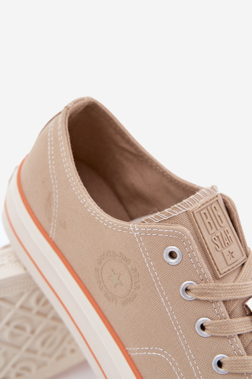Чоловічі Кросівки На Платформі Big Star RR174323 Бежеві