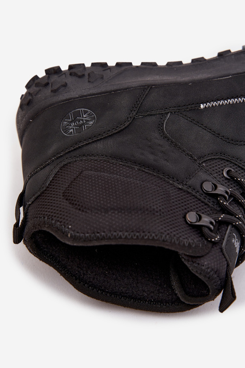 Чоловічі зимові черевики Trapper ізоляційні Lee Cooper LCJ-25-01-3725 Чорні