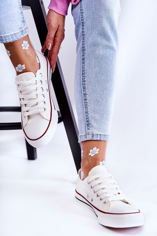 Жіночі класичні кросівки білі Be Mine