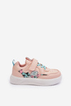 Дитяче спортивне взуття на липучці Lucila рожевого кольору