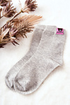 Шкарпетки дитячі з ведмедиком сірого кольору