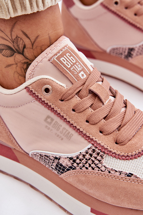 Модні кросівки Memory Foam System Big Star LL274366 Pink