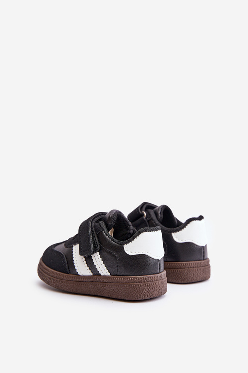 Дитячі кросівки на липучці Black Tromella