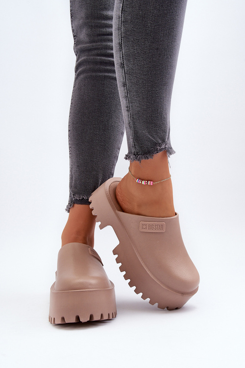 Жіночі шорти на масивній підошві Big Star NN274015 Білі