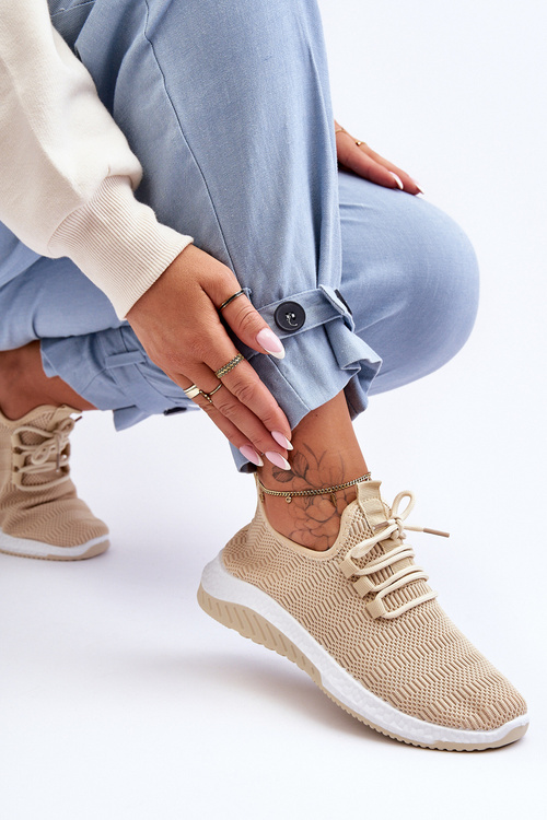 Бежеві сліпони з класичного матеріалу