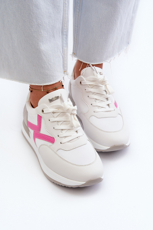 Жіночі кросівки на платформі INBLU IN000362 Білі