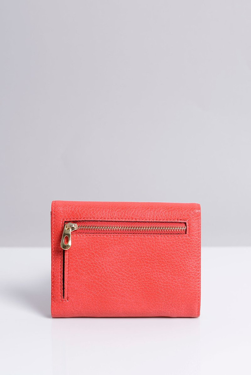 Маленький жіночий червоний гаманець