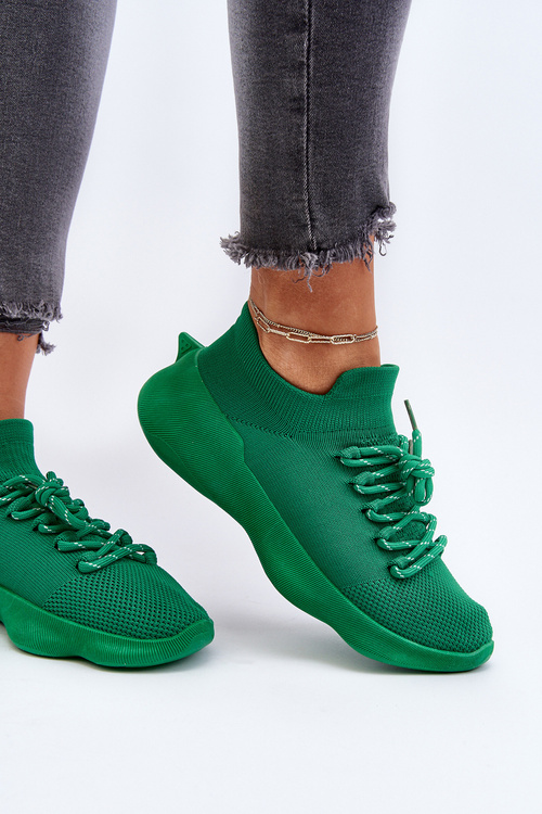 Жіночі зелені спортивні туфлі Juhitha