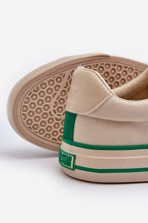 Чоловічі низькі кросівки Big Star NN174006 Бежеві