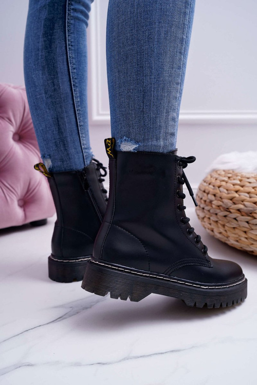 Чоботи жіночі Glans Workers Black Barski 56-5