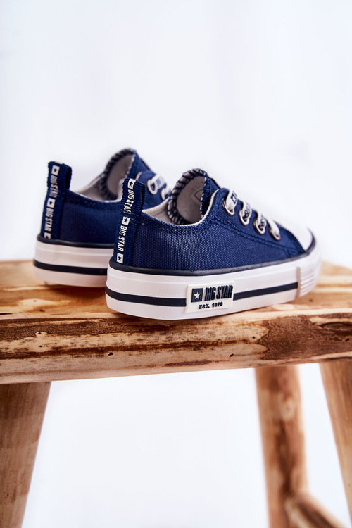 Кросівки дитячі тканинні BIG STAR KK374070 Navy Blue