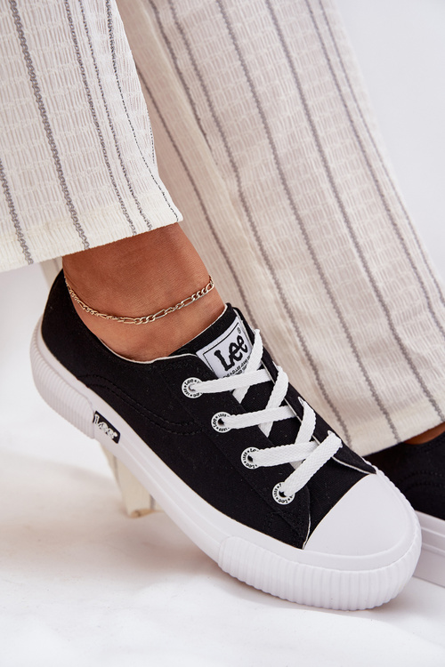 Жіночі Кросівки На Платформі Чорні LEE ISLA C WOMEN LOW 50251001