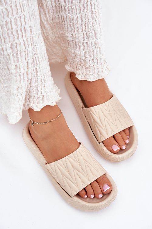 Жіночі Пінні Сандалі На Платформі Бежеві Vanesha