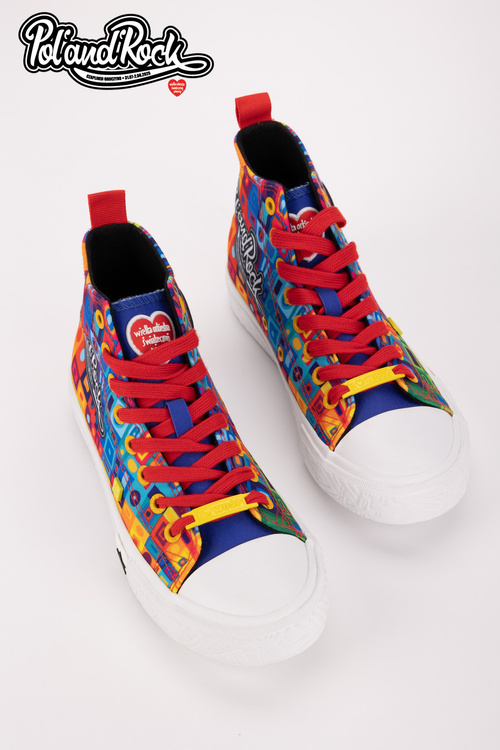 Кросівки Pol'and'Rock Festival X Big Star SS174504 Зелено-жовті