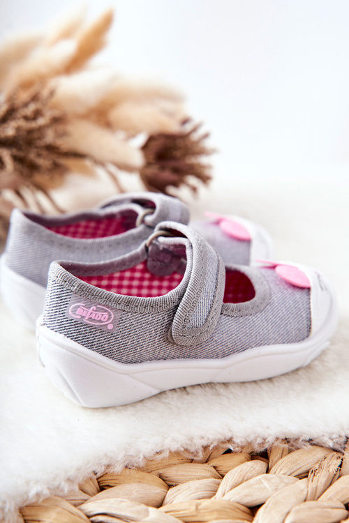 Шльопанці Ballerinas Befado Rabbit 209P033 Grey