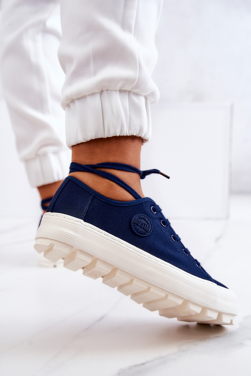 Жіночі кросівки BIG STAR JJ274491 Темно-сині