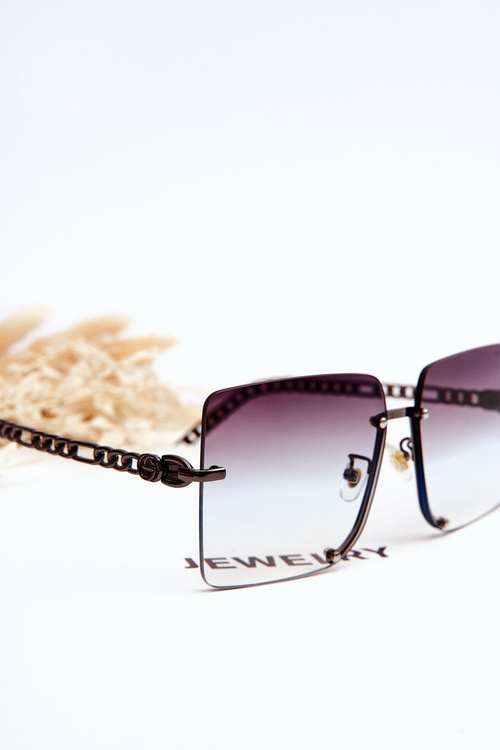 Квадратні сонцезахисні окуляри Prius V508 Темно-сріблясті